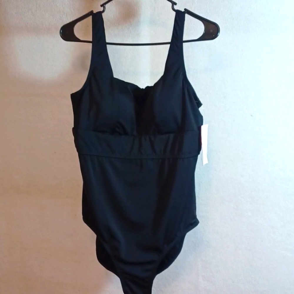 Swim Suits For All Womans One Piece Bathing Suit Sz 14 NWT